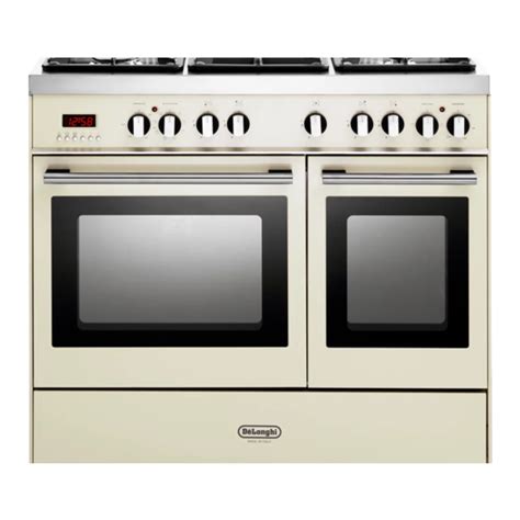 delonghi gas cooker instructions